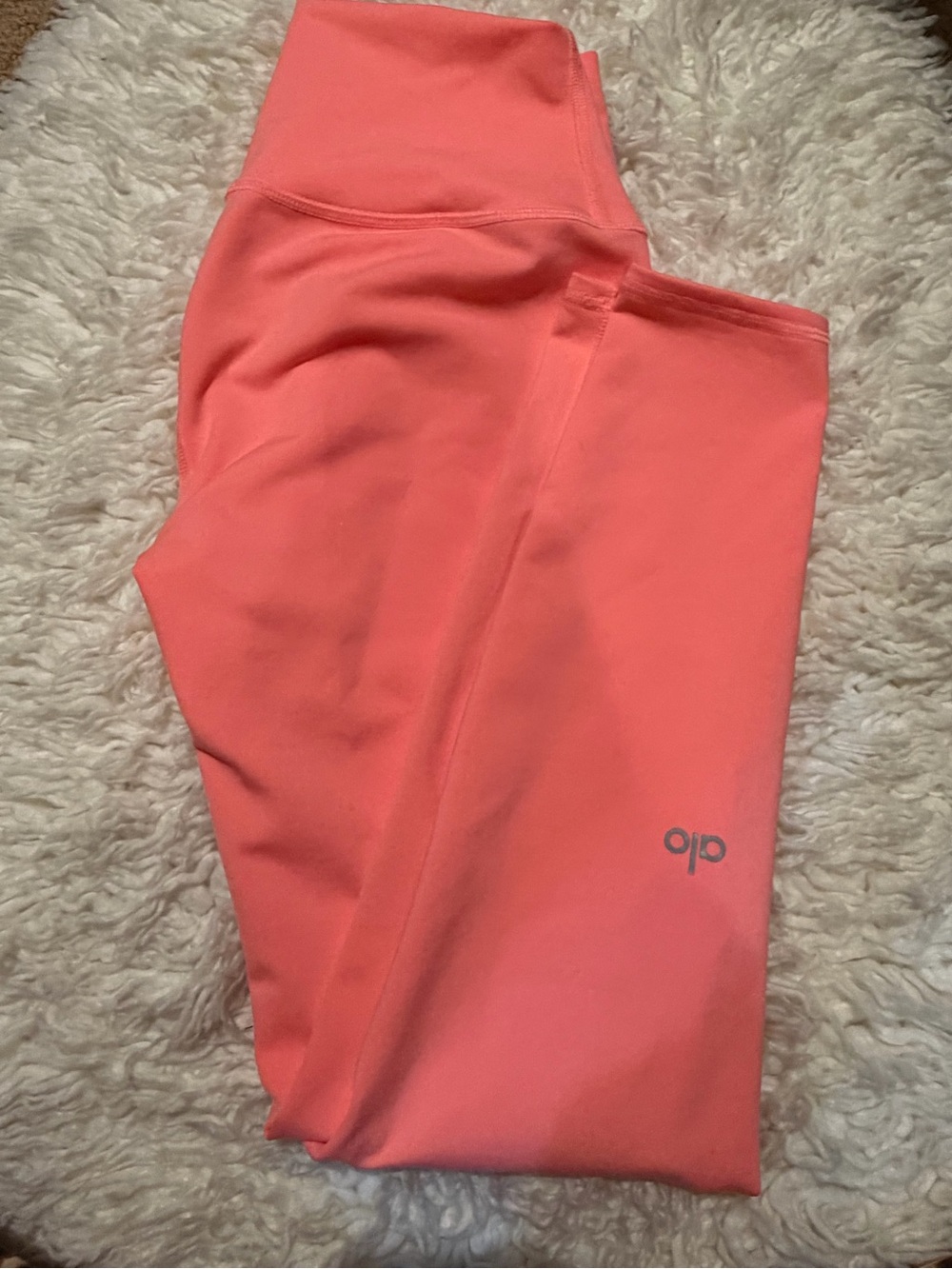 ALO Yoga Coral High-Rise Leggings
